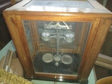 Antica Bilancia Da Farmacia Di Precisione Inizio Secolo