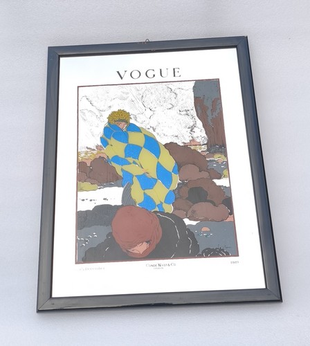 Specchio vintage vogue - vintage, 1919
