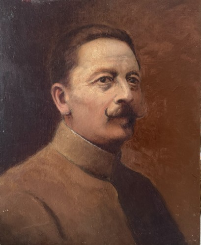 Antico quadro olio su - quadro,