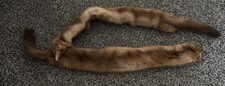 Sciarpa vintage vera visone