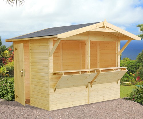 Chiosco legno per mercatini - chiosco,
