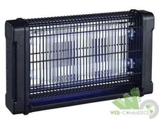 ZANZARIERA TRAPPOLA PER ZANZARE ELETTRICA 2x8 w LAMPADA 60 mq STERMINATORE