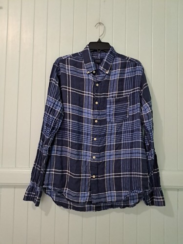 Camicia uomo crew 100 lino - 100%,