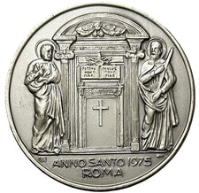 MEDAGLIA VATICANO 1975 - ANNO
