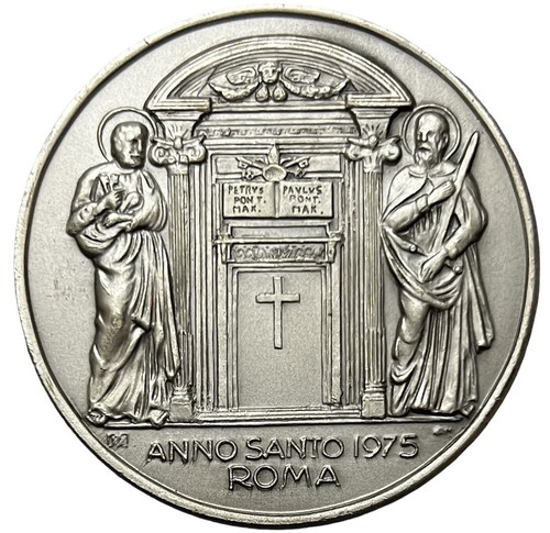 Medaglia vaticano 1975 anno - vaticano,
