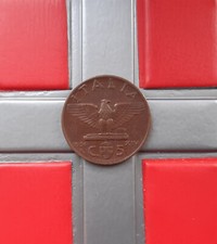 (£)  5 Centesimi 1936 XIV