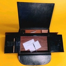 W. Lund London ANTICO  SCRITTOIO VIAGGIO Georgian  WRITING BOX 1800 