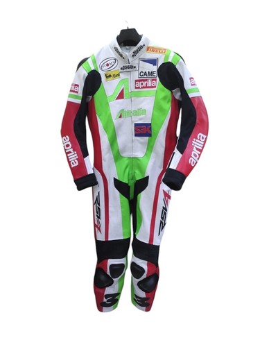Aprilia armour tuta pelle uomo - pelle,
