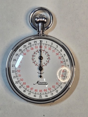Vintage minerva cronometro - vintage,