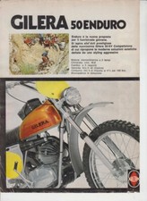 advertising Pubblicità-MOTO GILERA 50 ENDURO 1976-MOTOITALIANE ENDURO EPOCA