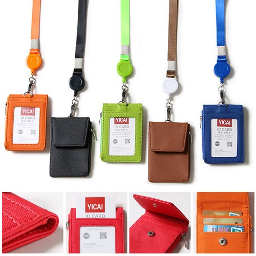 Porta badge pelle 4 - porta, a