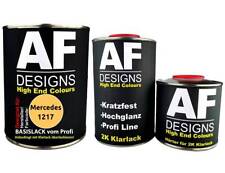 FÜR Mercedes 1217 Saffrangelb 2,5L Autolack Set Klarlack Härter