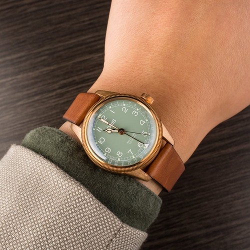 Oris big crown bronze - big,