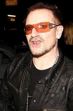 U2 Bono Sunglasses Vintage Armani ( Red). Read Description