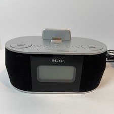 Silver iHome iD38 Apple