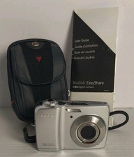 ?Kodak EasyShare C182 Silver 12.0MP fotocamera digitale compatta?Testata e funzionante!