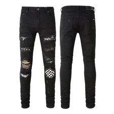 Jeans uomo strappato pastore