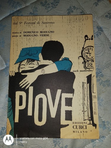 Raro spartito piove - spartito,