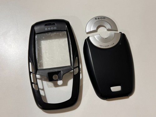 Nokia 6600 custodia cover nera - cover,