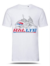 T-shirt con grafica R 1200 GS Rallye Silhouette Style TS-BM-016 White