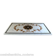 Marble inlaid inlay table - inlaid,