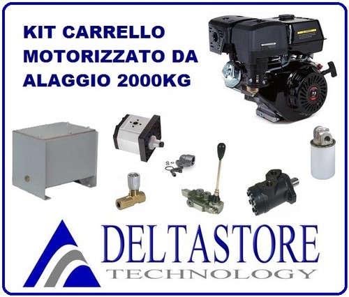 Kit oleodinamico per - oleodinamico, carrello
