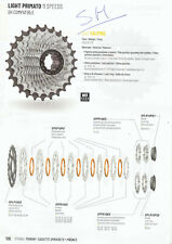 PIGNONI COMPATIBILI SHIMANO 11 VELOCITA  PER BICI DA CORSA SERIE PRIMATO miche