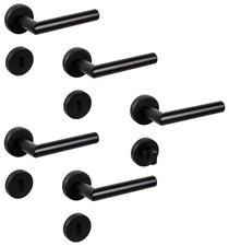 Inox ferramenta per porte Nero