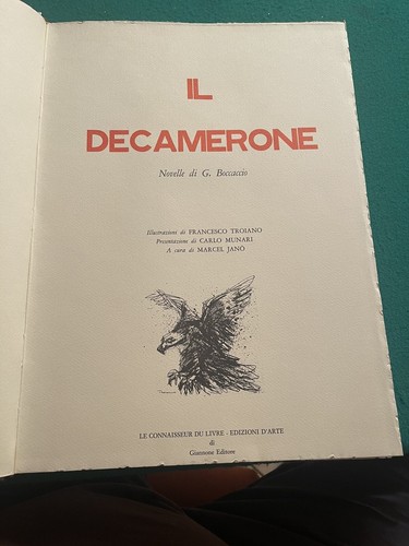 Decamerone volumi jano - decamerone, jano’
