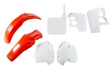 Kit plastiche carene Ufo Honda Cr 500 1991 1992 1993 1994 arancio bianco OEM 91