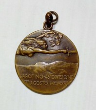 WWI - MEDAGLIA REGGIMENTALE - 45^ DIVISIONE SABOTINO (Br.) 02