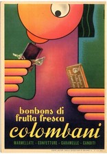 Cartolina pubblicitaria - 🔴,