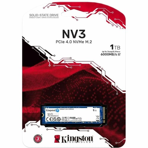 Ssd kingston nv3 nvme - nvme, pcie