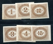 AUSTRIA PORTO 1899 10-13,17,18