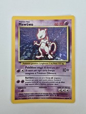 Pokemon Mewtwo 10/102 Set Base Rara HOLO Carta Buone Condizioni Anno 1999 Ita
