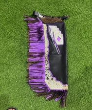 Rodeo Chaps in pelle lavorata