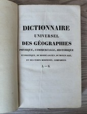 1830 Dictionnaire Universel