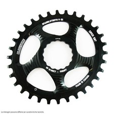corona snaggletooth ovale 34t per raceface cinch 6mm offset nero Blackspire mtb