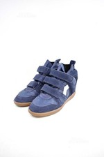 Scarpe Donna Isabel Marant Blu N 40 Vera Pelle