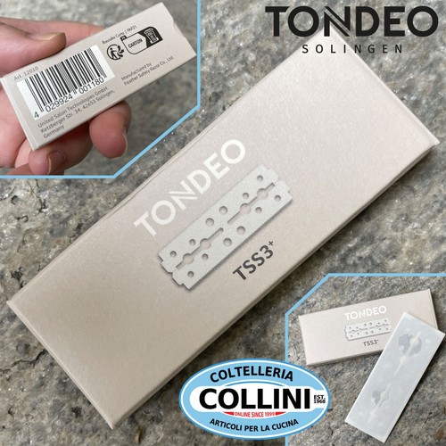 Tondeo lamette ricambio - 10,
