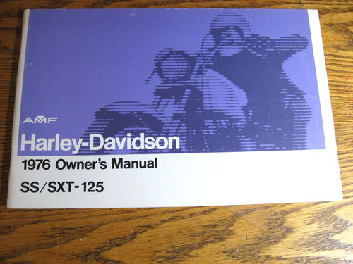 Harley davidson 125 sxt - ss-125, sxt-125