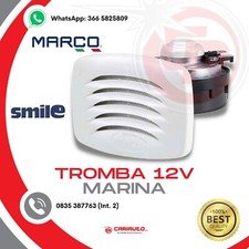 Tromba Marina Smile 12v elettromagnetica per piccole imbarcazioni Made In Italy