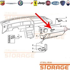 LANCIA DEDRA DELTA DISPOSITIVO CHIUSURA CASSETTO PORTAOGGETTI ORIGINALE 5893137