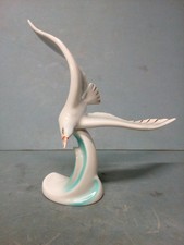 Statuetta Porcellana Ungherese - HOLLOHAZA - Vintage