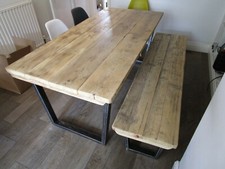 Tavolo da pranzo e panca, base