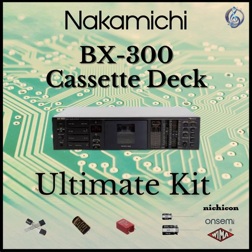 Nakamichi 300 cassette deck - nakamichi, bx-300