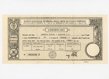 Pietro Beretta Certificato Fucile Banco Prova Armi Fuoco Gardone Val Trompia