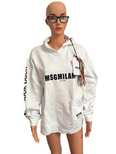 MSGM Logo print Hooded