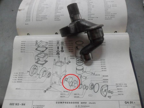 Albero motore per compressore - albero,