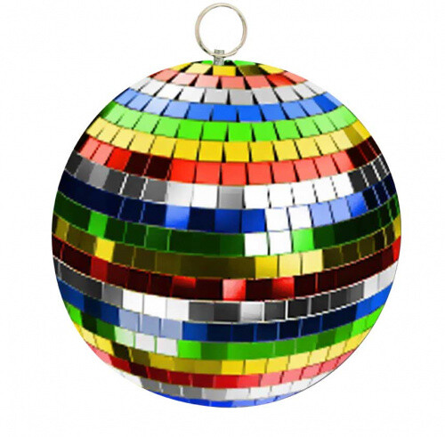 Palla discoteca 10cm - da,